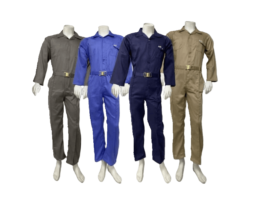100% Twill Cotton Coverall Workwear - Multi Color