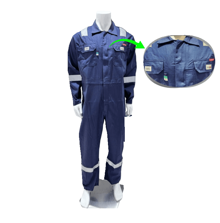Flame Retardant Coverall FRC 270 - Navy Blue