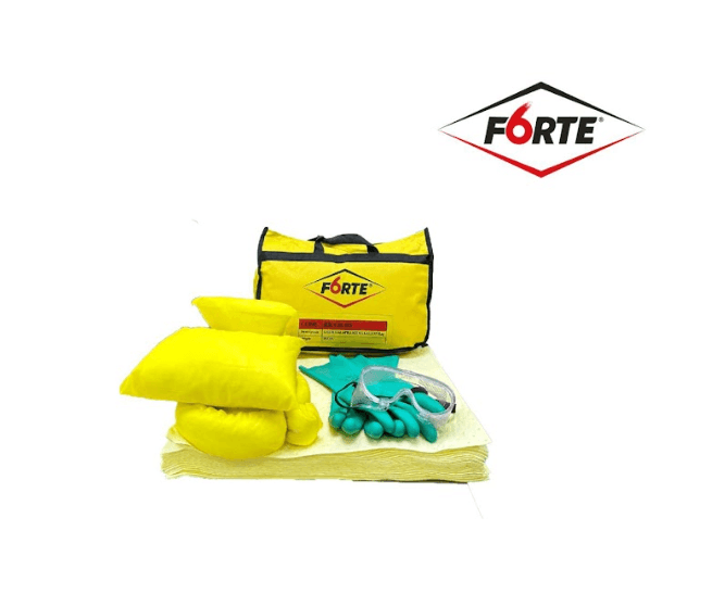 Forte Chemical Spill Kit 5 Gallon with Yellow Carry Bag - RK-CH-05