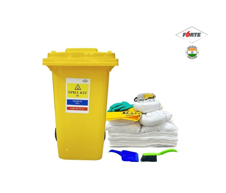 Forte Oil Spill Kit 60 Gallon - Industrial Absorbent Emergency Response Kit