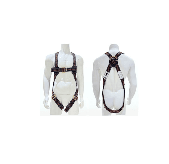 Full Body Harness with Twin Webbing Lanyard & Auto Lock