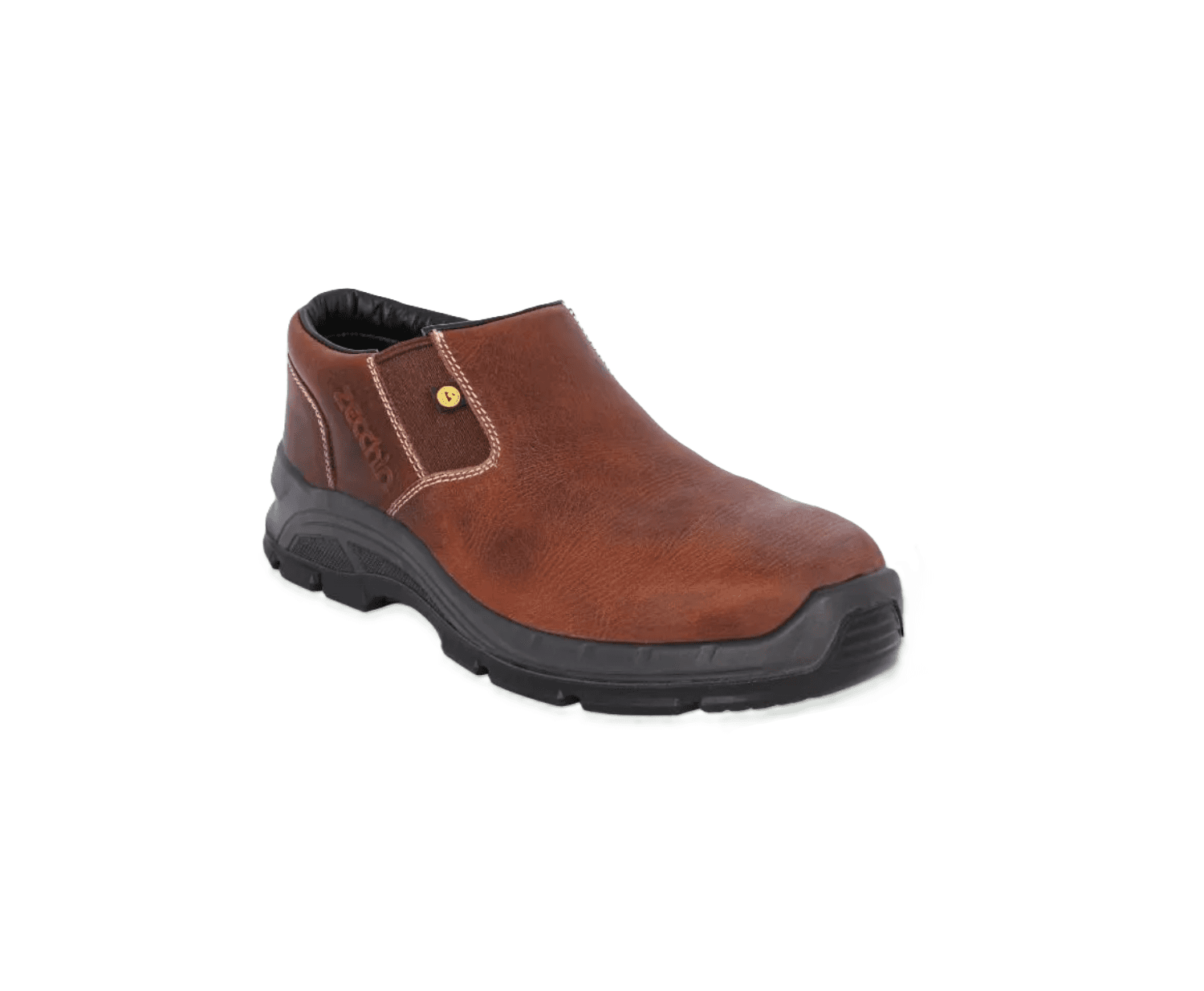 Omega Brown Slip-On Safety Shoe S3L Non-Metallic