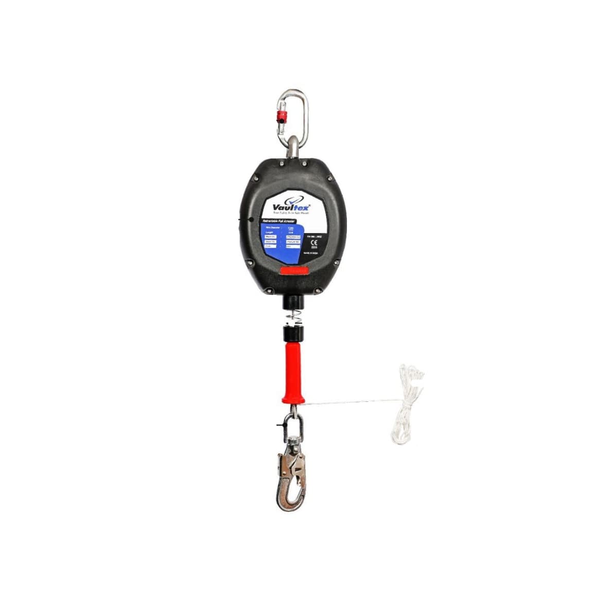 Retractable Fall Arrester - 15M Wire Rope Safety Device