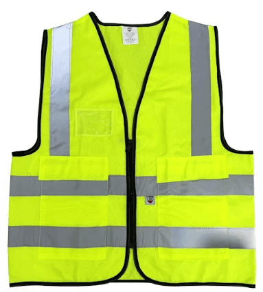 U-SAFE High Visibility Safety Vest with Pockets US 030
