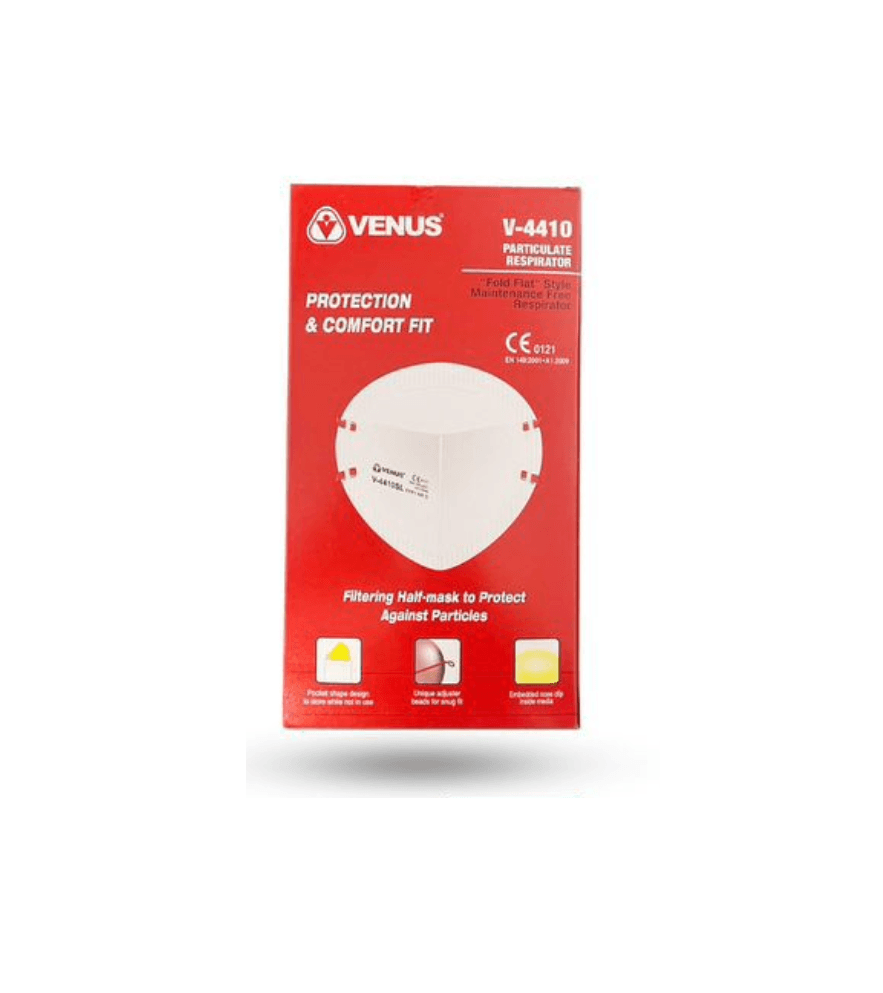 V-4410 SL Fold Flat FFP1 Respirator - Dust Protection