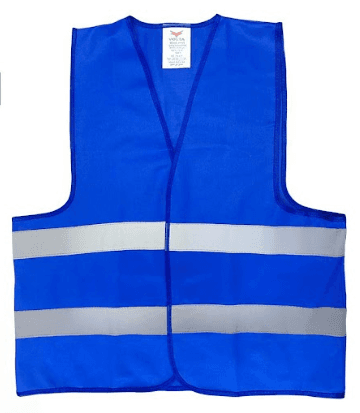 VOLTA RF 005 BLUE High Visibility Safety Vest
